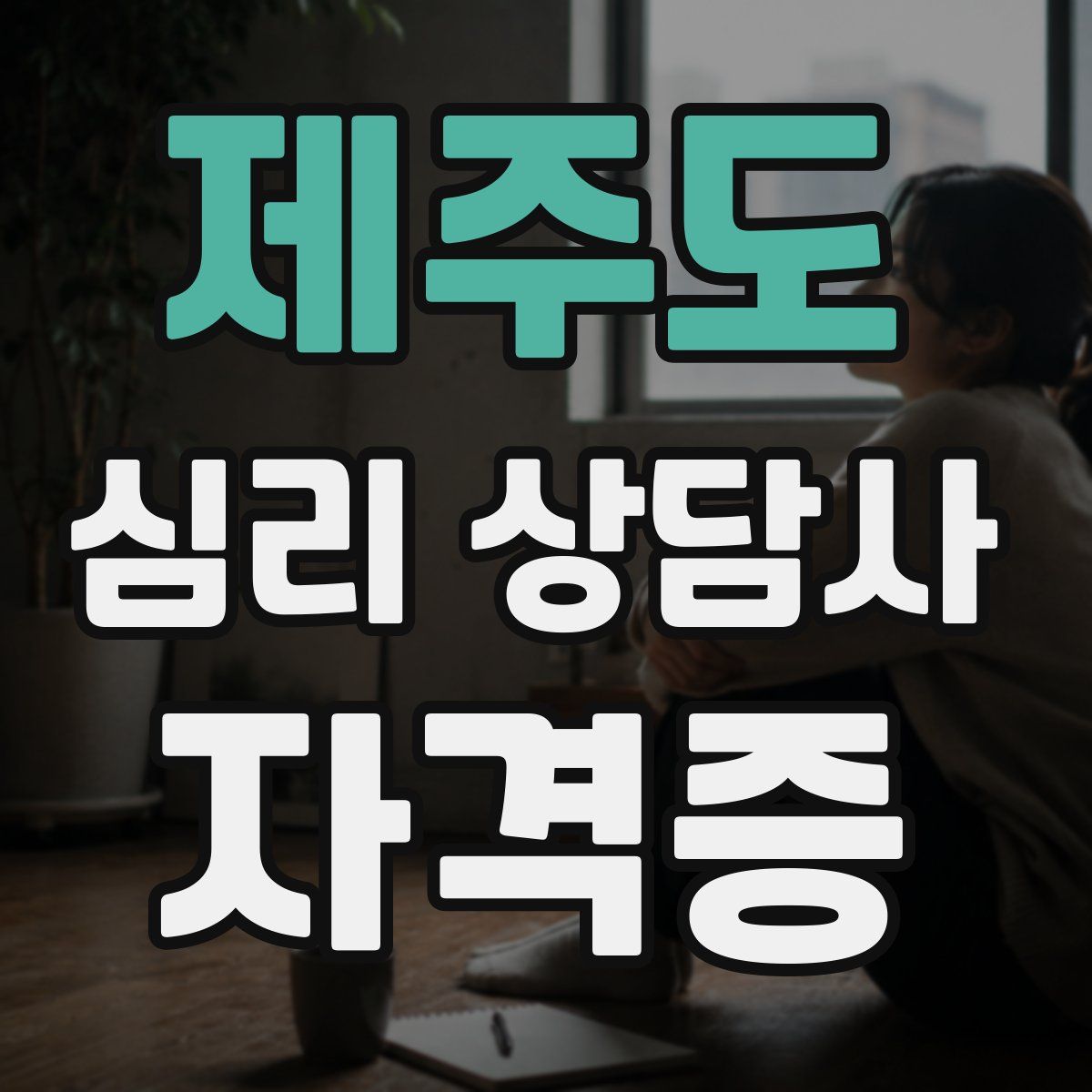 제주도 심리 상담사 자격증