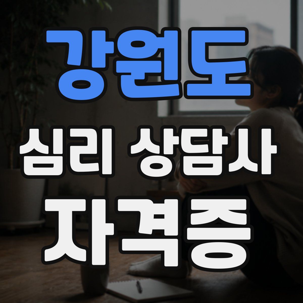 강원도 심리 상담사 자격증
