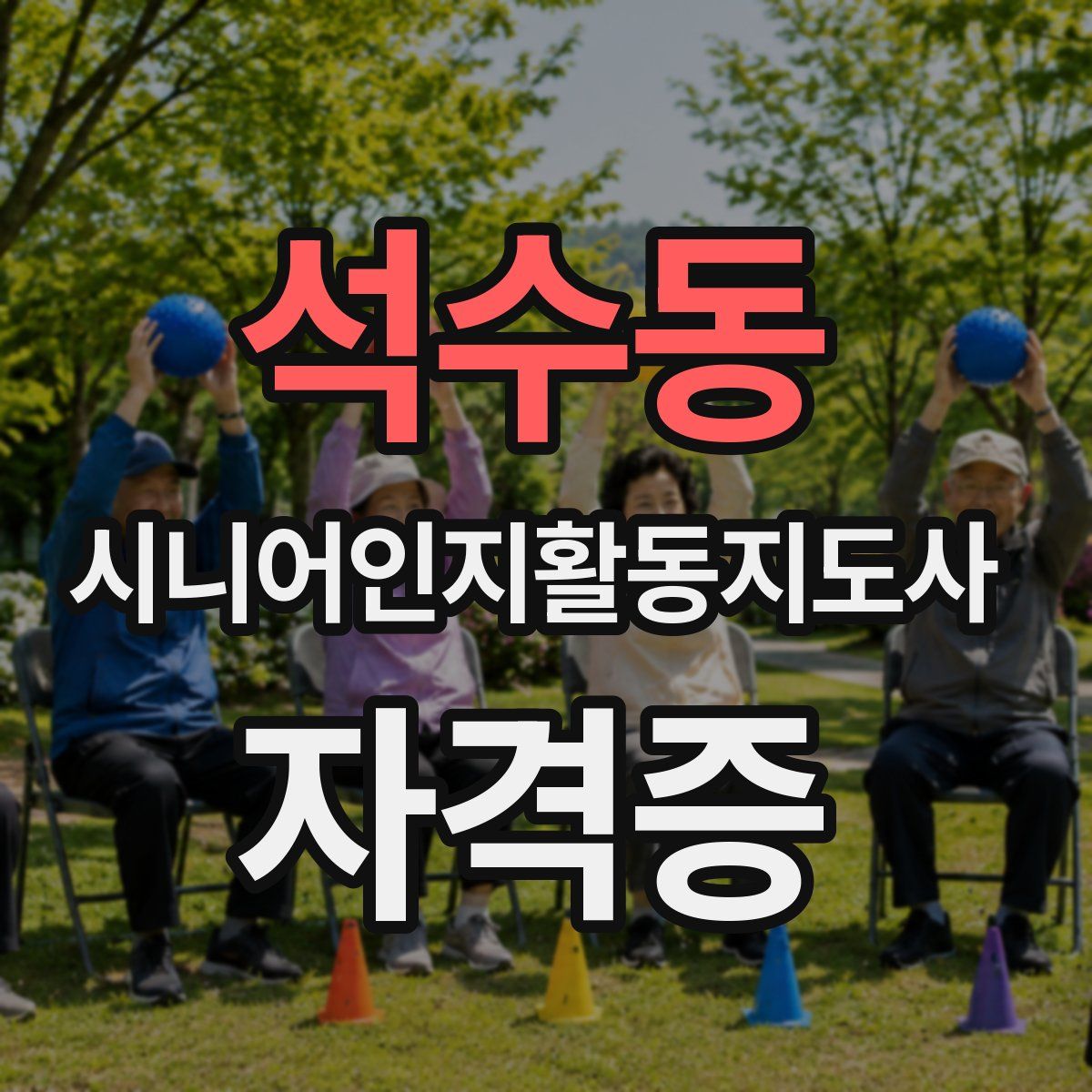 석수동 시니어인지활동지도사 자격증