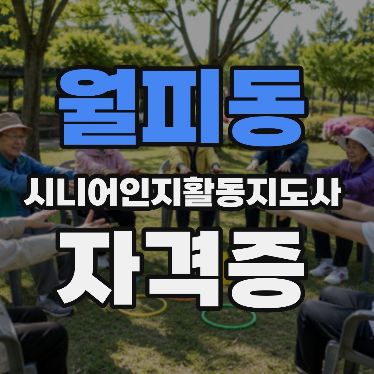 월피동 시니어인지활동지도사 자격증