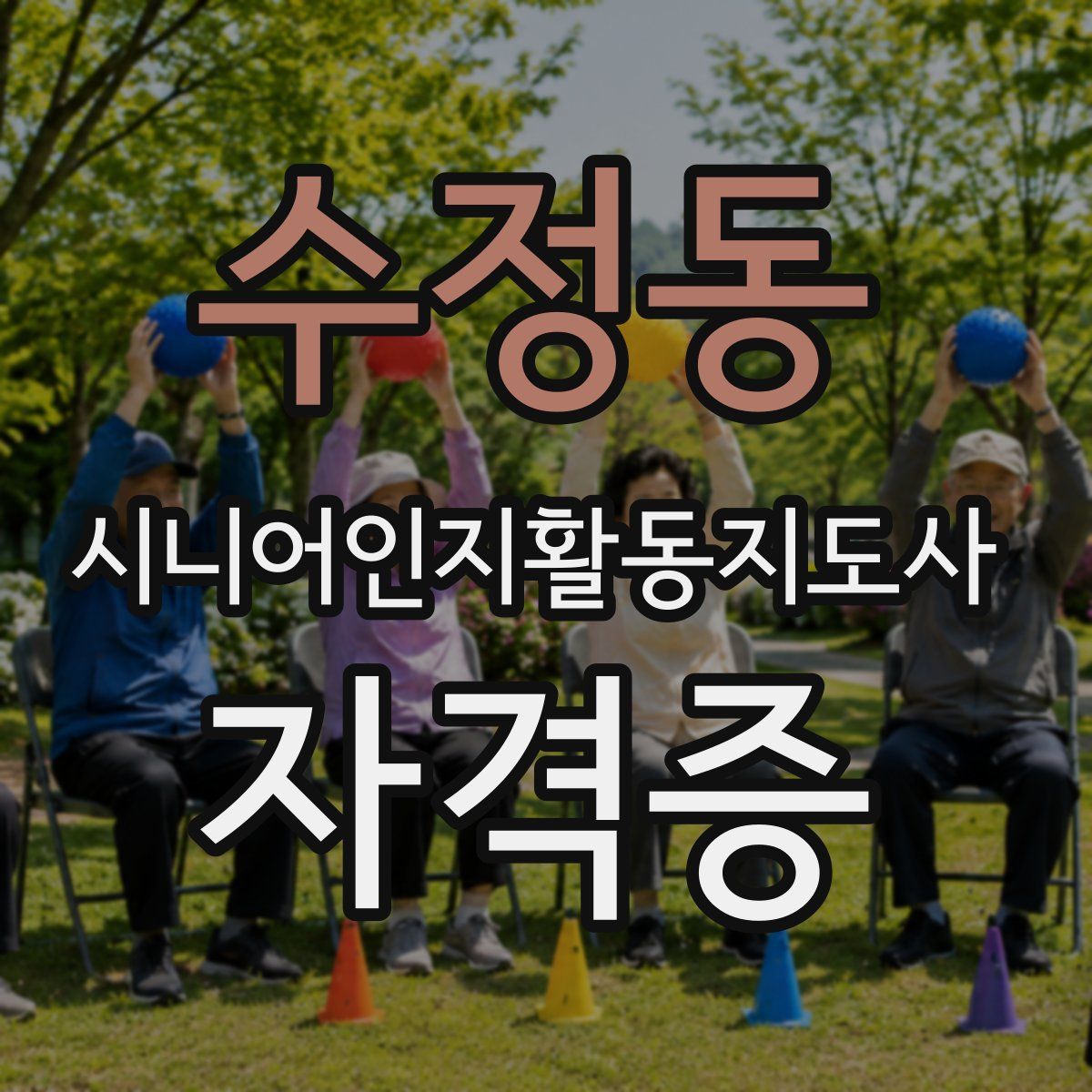 수정동 시니어인지활동지도사 자격증