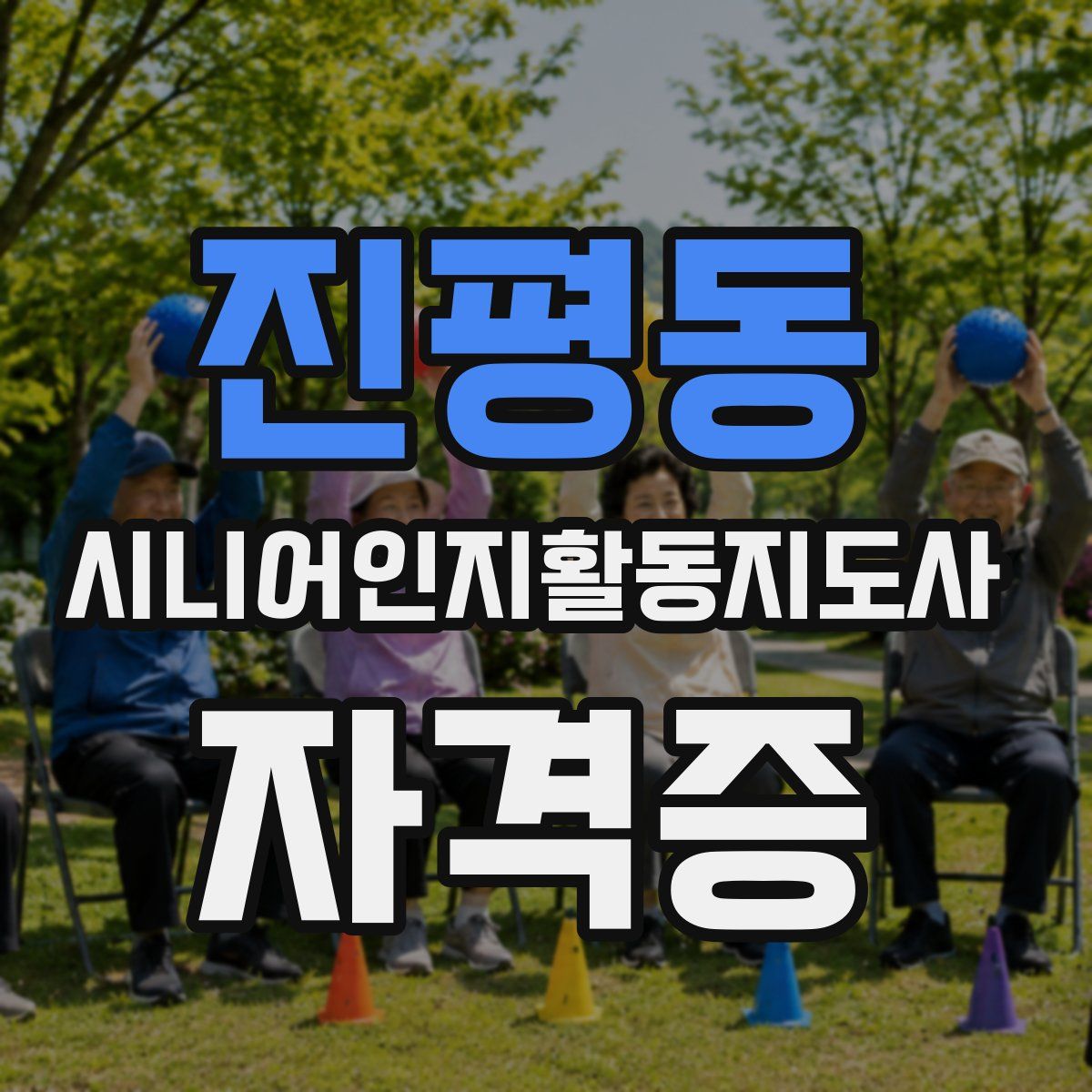 진평동 시니어인지활동지도사 자격증