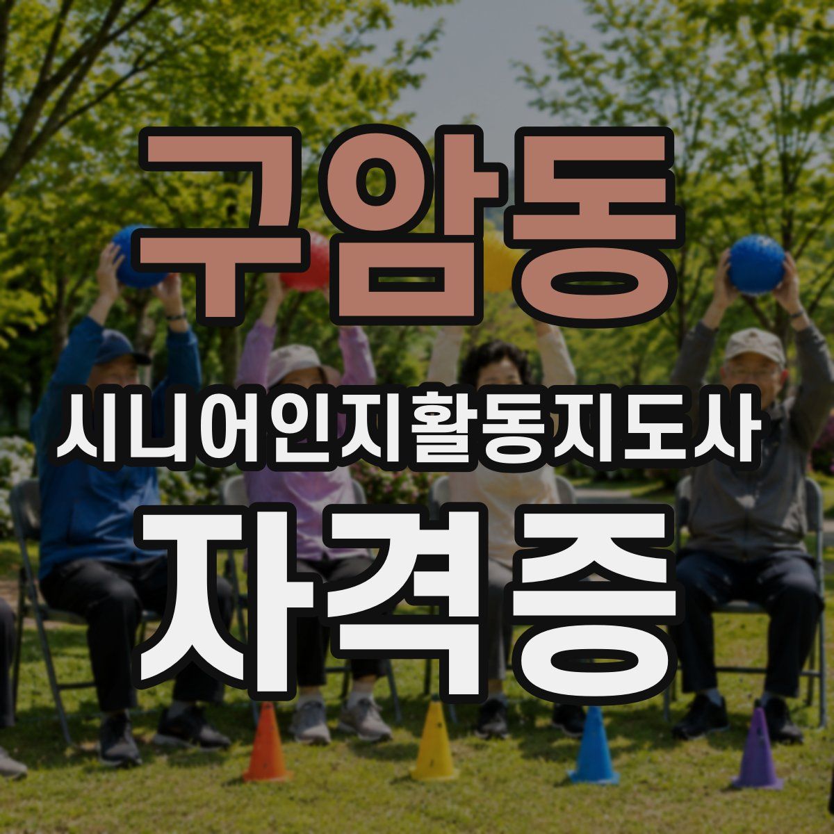 구암동 시니어인지활동지도사 자격증