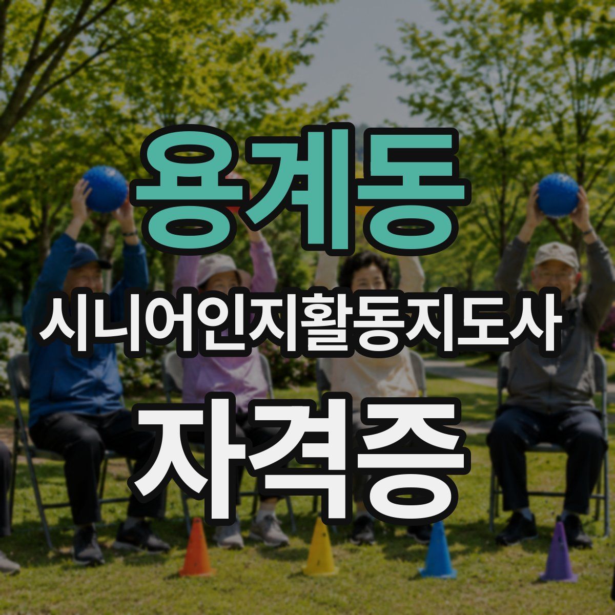 용계동 시니어인지활동지도사 자격증