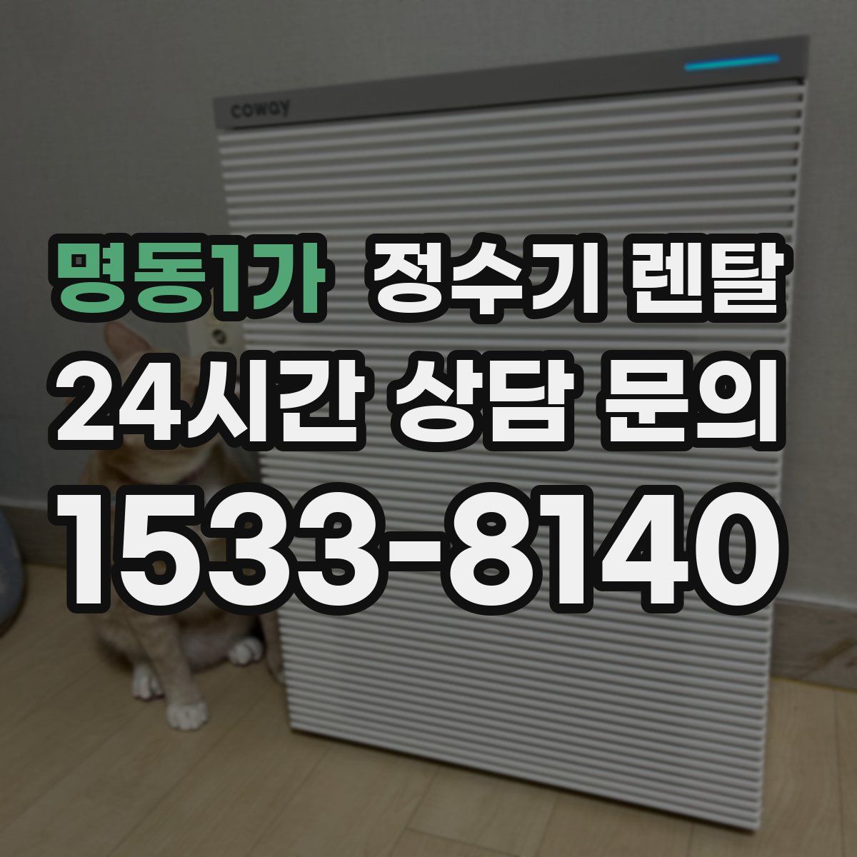 명동1가 정수기 렌탈