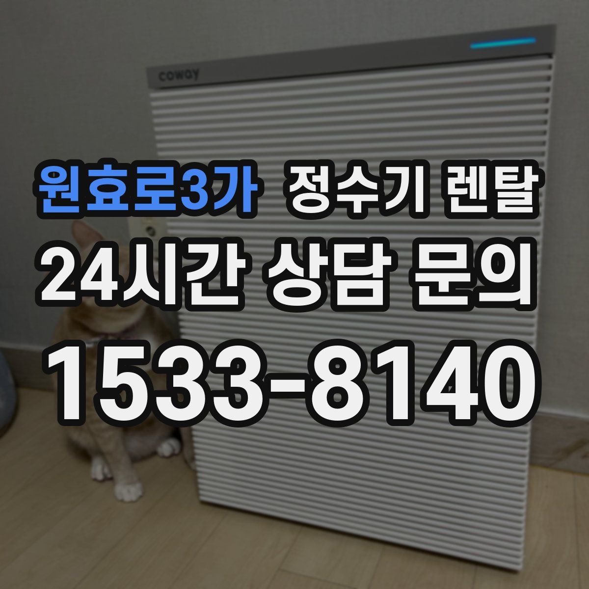 원효로3가 정수기 렌탈