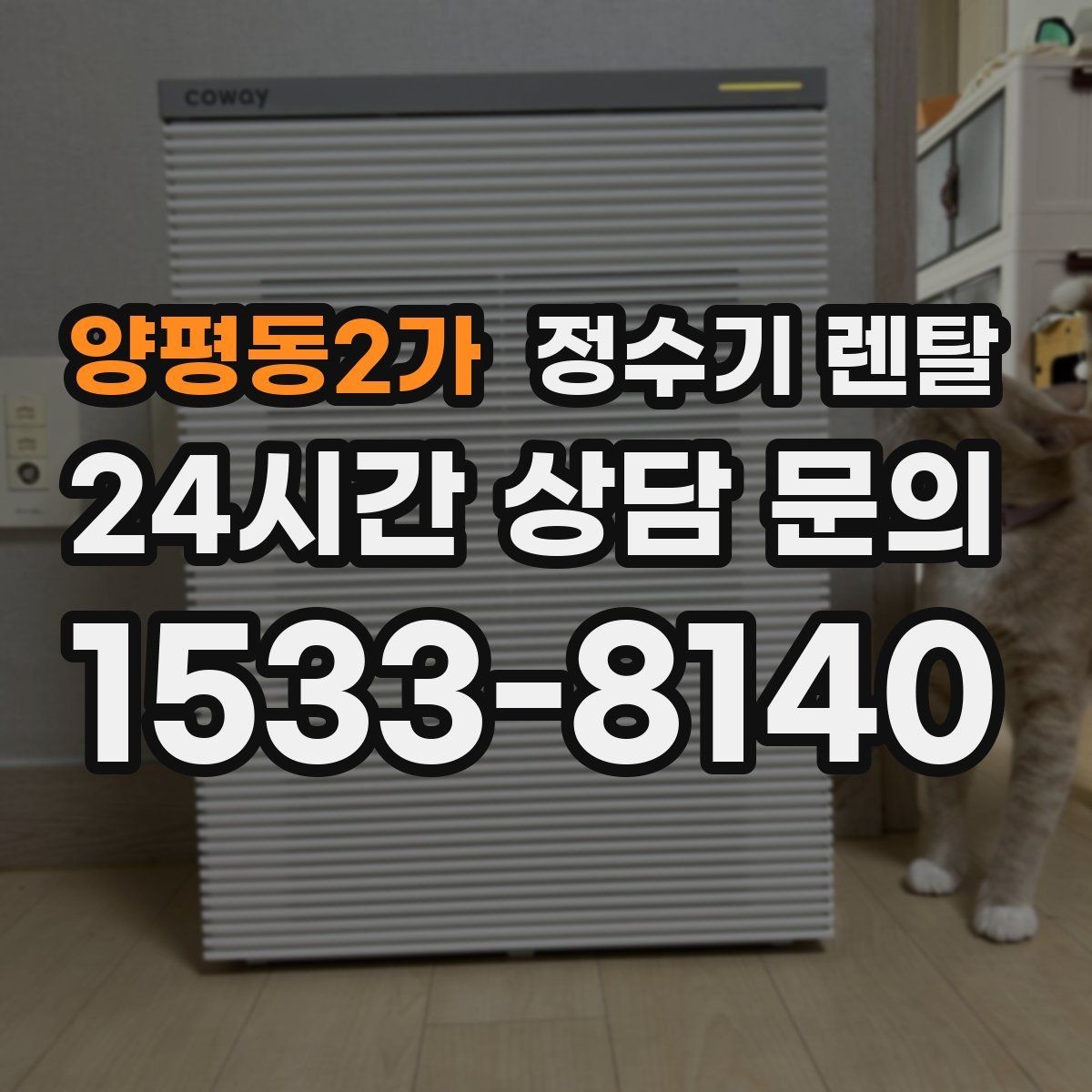양평동2가 정수기 렌탈 정량 출수 기능이 실사용에 좋은 이유