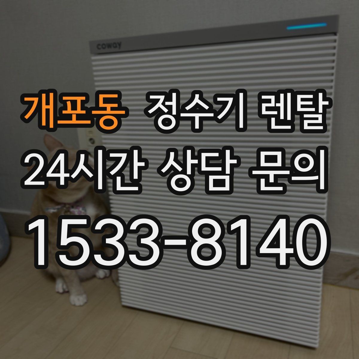 개포동 정수기 렌탈 정수 전용으로도 충분한 경우 정리