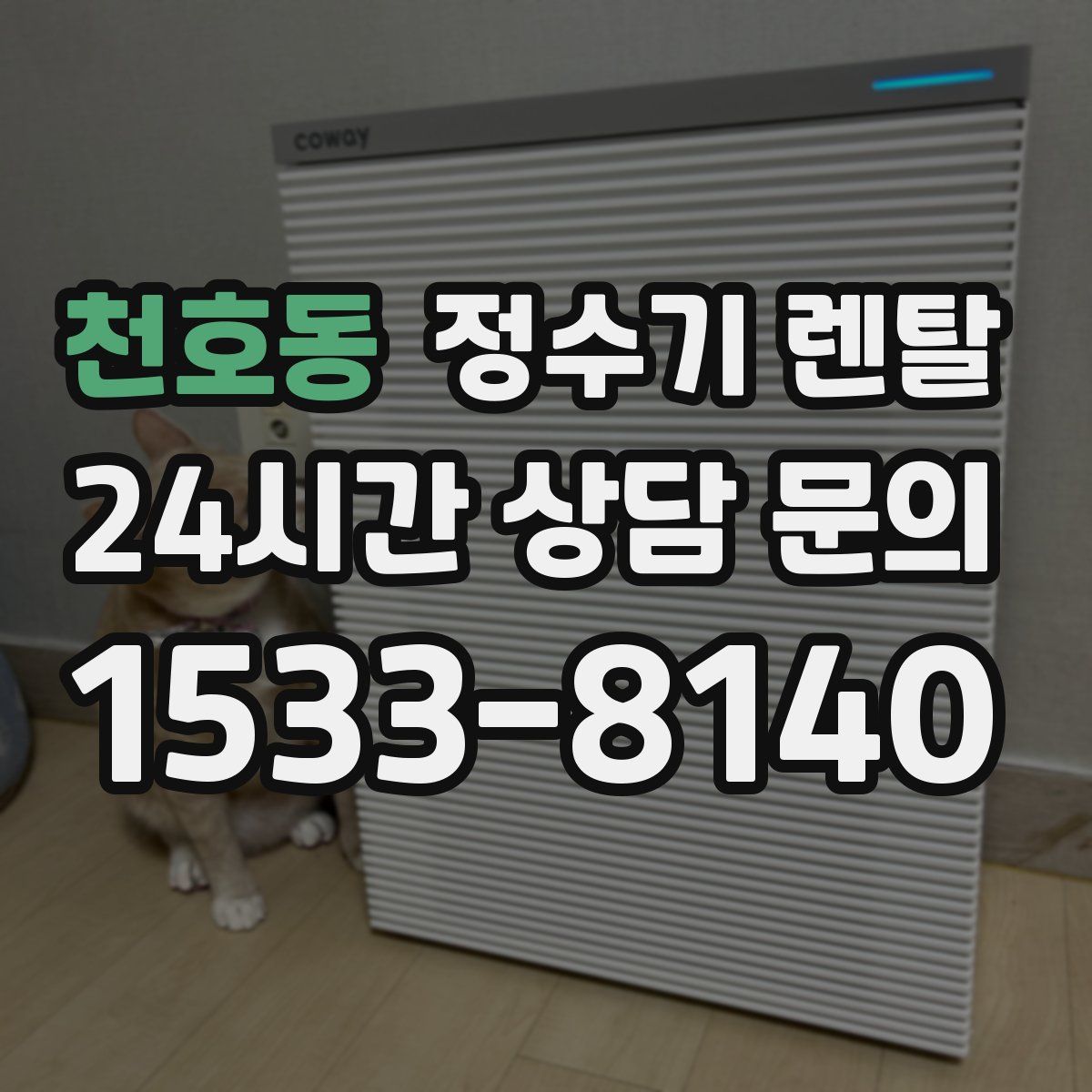 천호동 정수기 렌탈