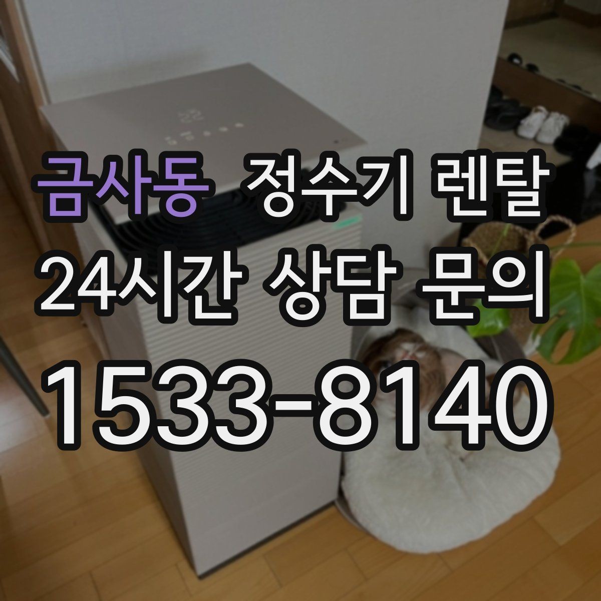 금사동 정수기 렌탈 냉수 온수 정수 구성은 어떻게 고를까