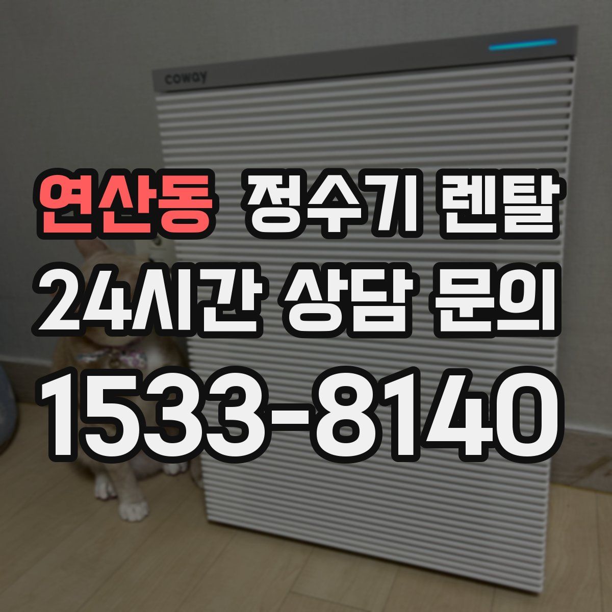 연산동 정수기 렌탈