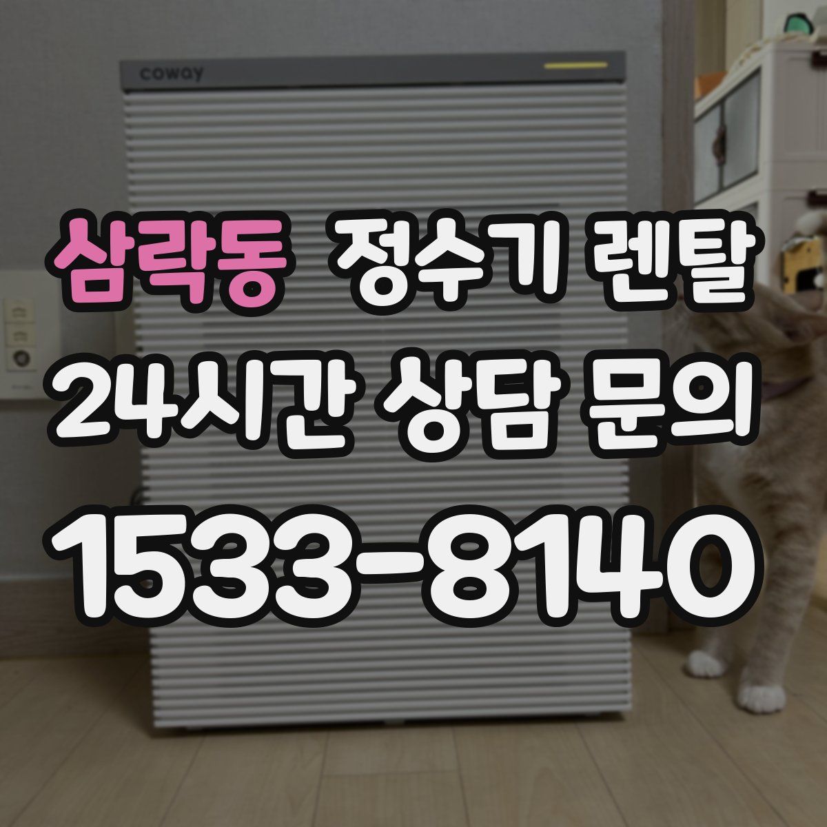 삼락동 정수기 렌탈