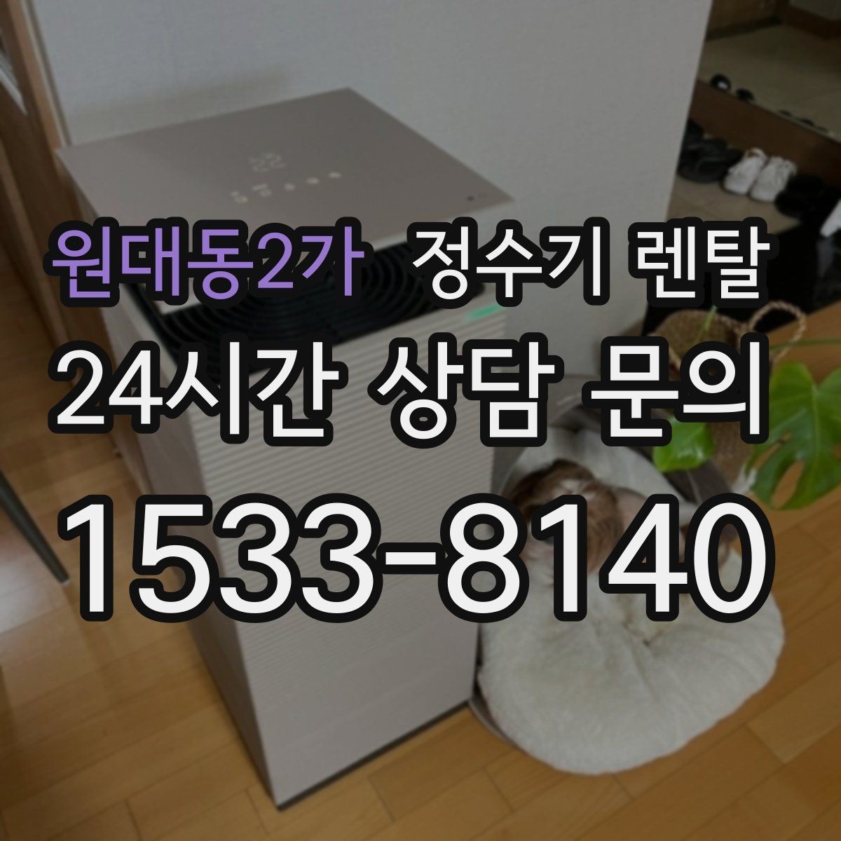원대동2가 정수기 렌탈 자가 교체형 필터 장단점 정리