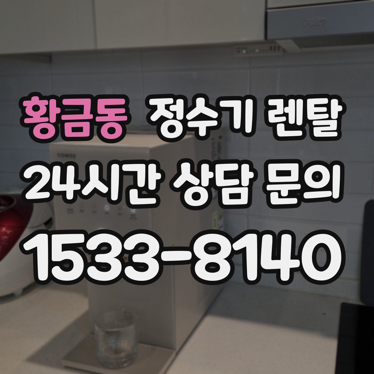 황금동 정수기 렌탈