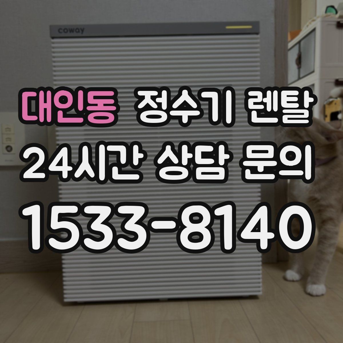 대인동 정수기 렌탈 정수 전용이 더 좋은 경우 정리