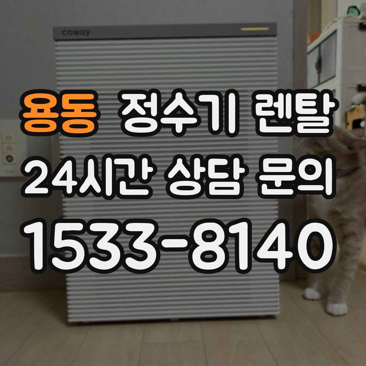 용동 정수기 렌탈 하부장 정리하면 설치가 쉬워지는 이유