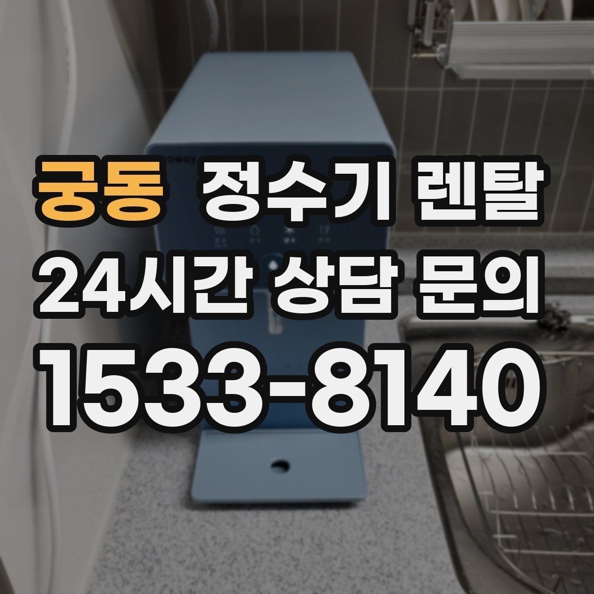 궁동 정수기 렌탈 얼음 기능까지 고려할 때 체크해야 할 것