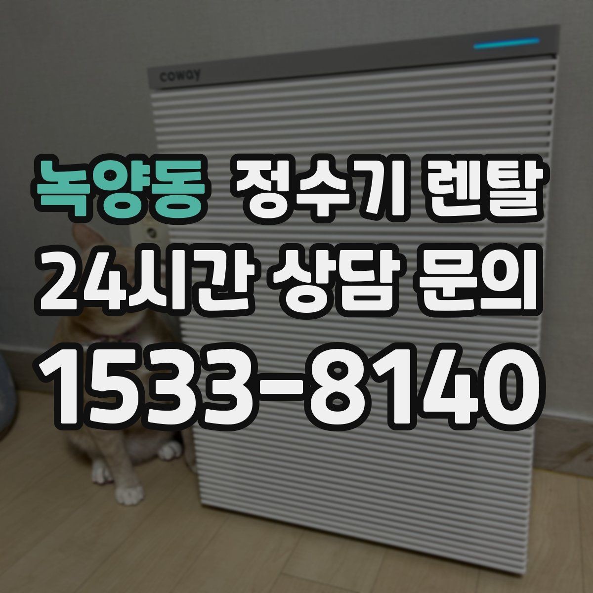 녹양동 정수기 렌탈 싱크대 하부 공간이 좁을 때 해결 방법