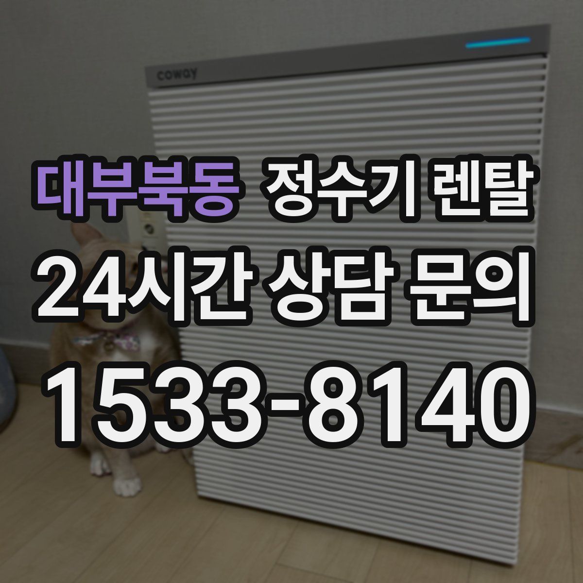 대부북동 정수기 렌탈