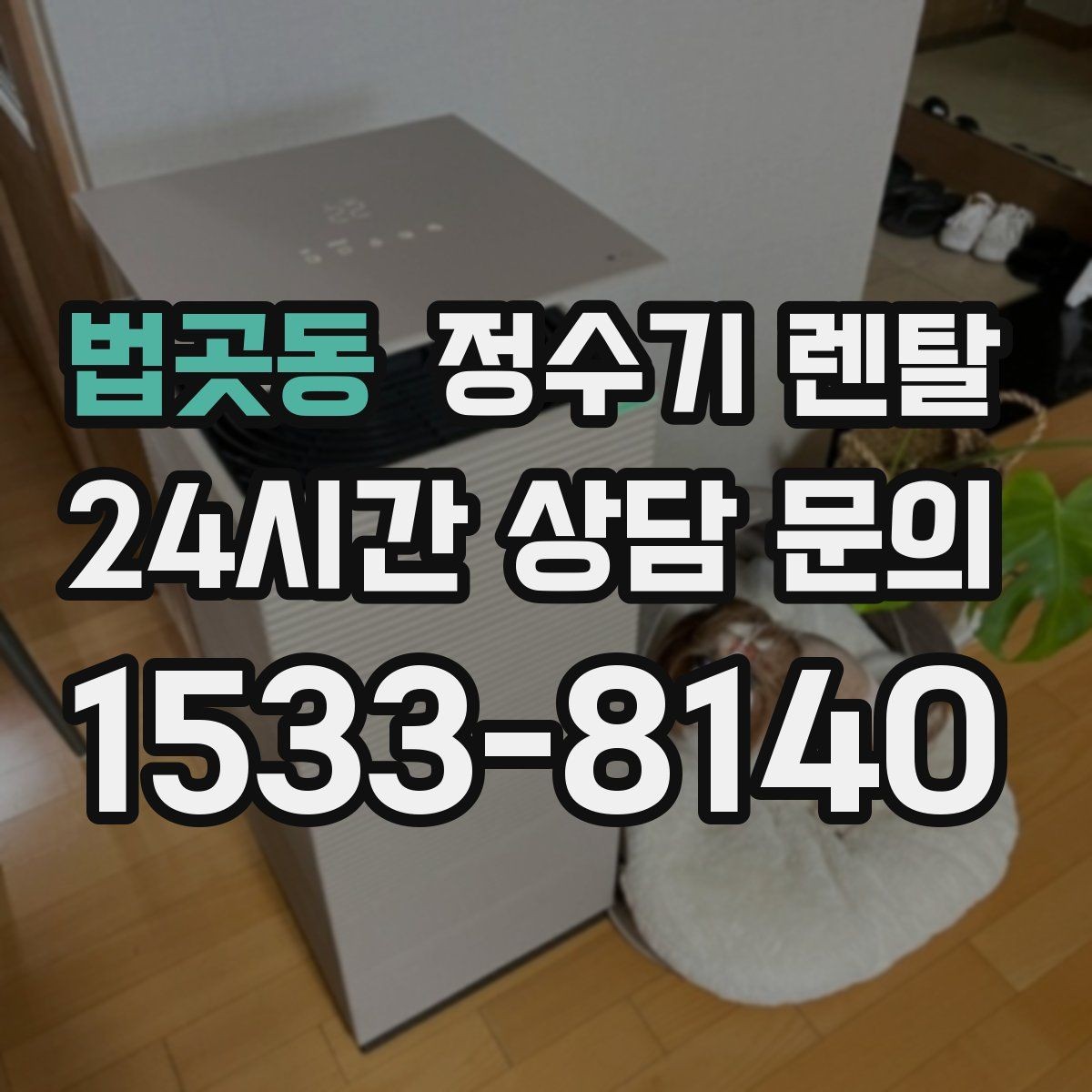 법곳동 정수기 렌탈 염소 냄새가 강할 때 선택 기준