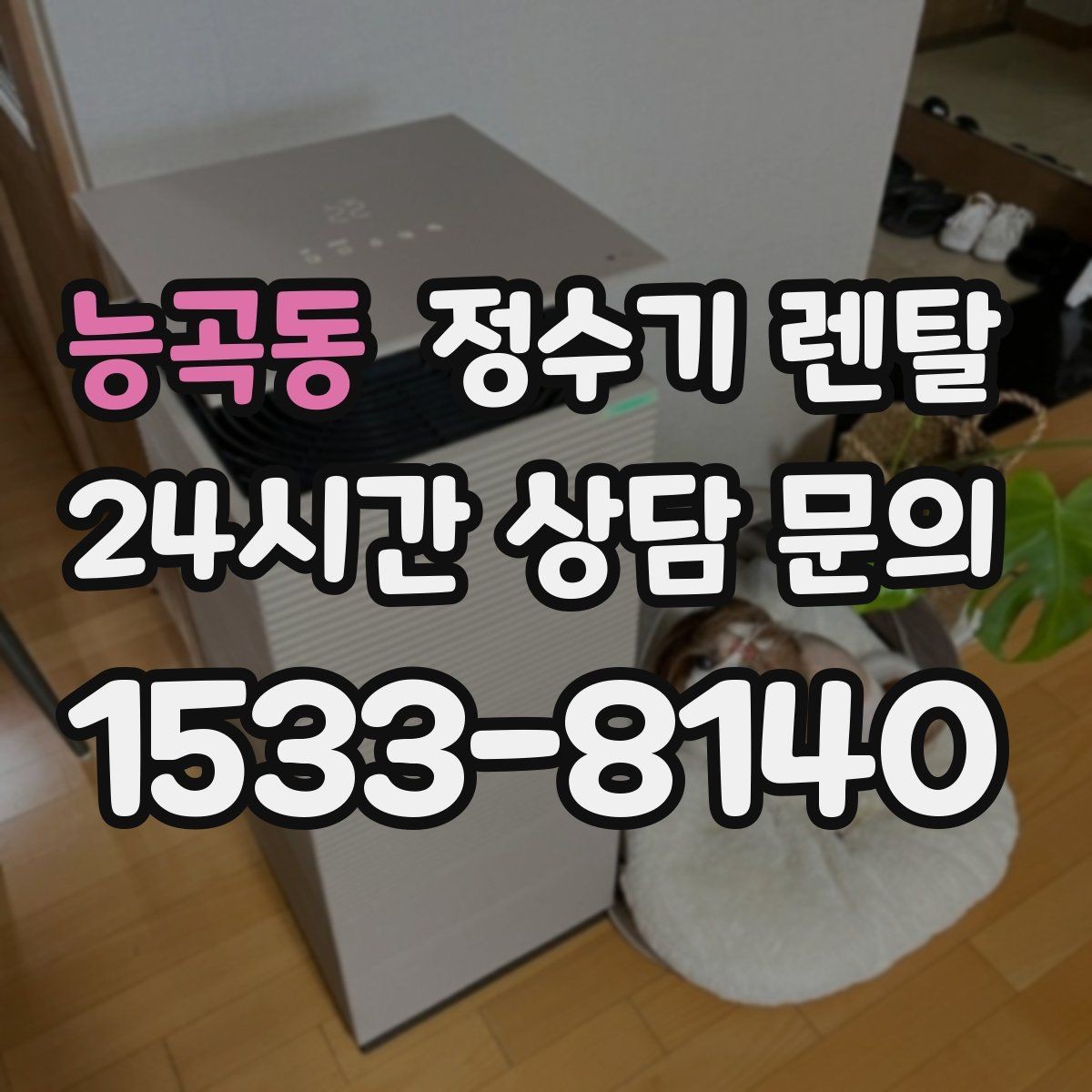 능곡동 정수기 렌탈 사은품보다 중요한 건 관리 조건입니다