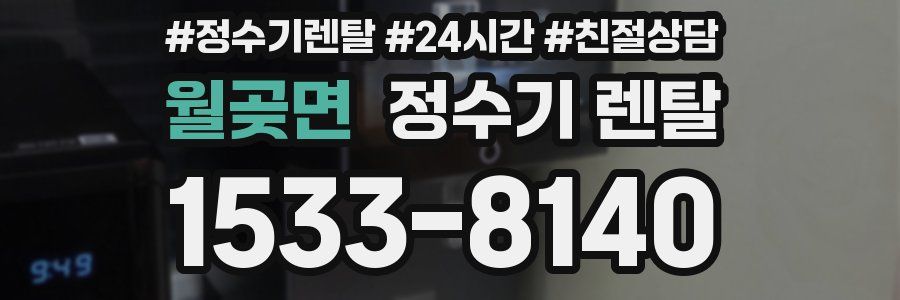 월곶면 정수기 렌탈