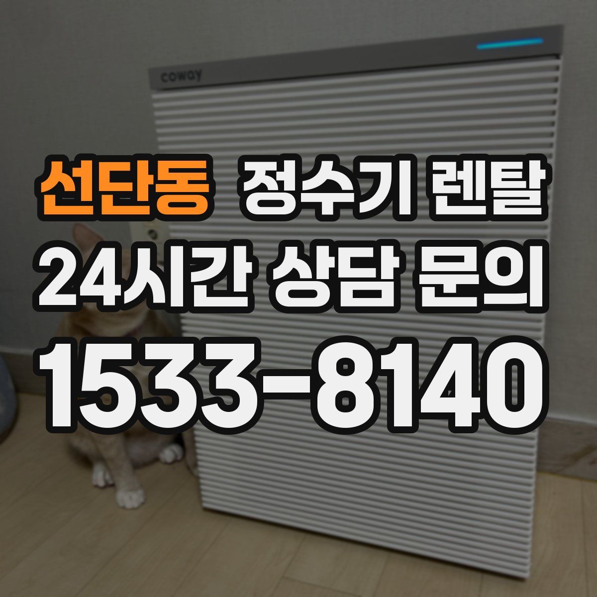 선단동 정수기 렌탈