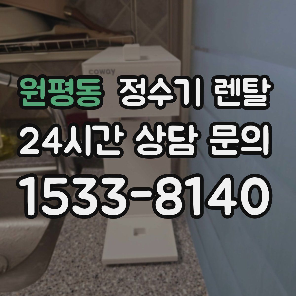 원평동 정수기 렌탈