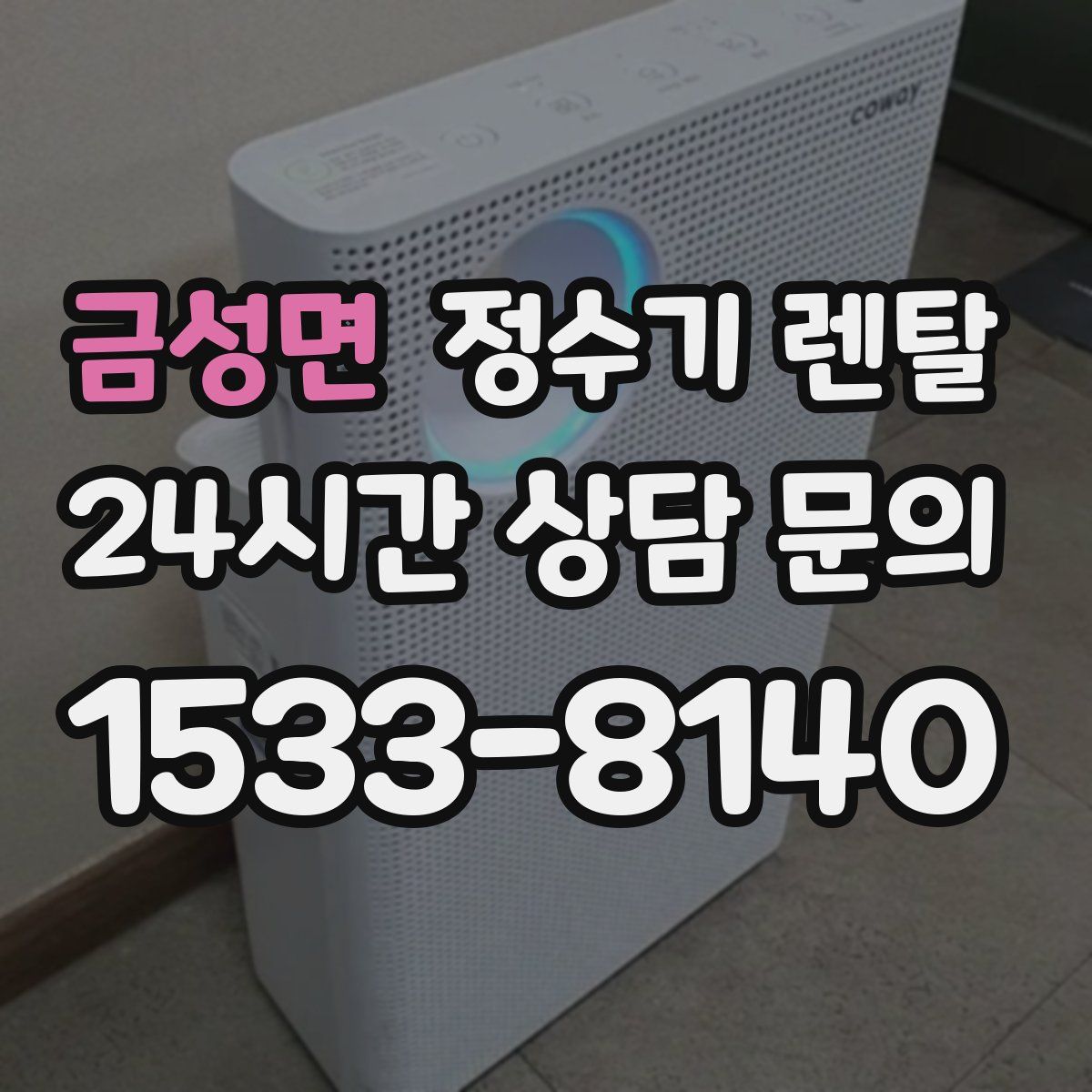 금성면 정수기 렌탈