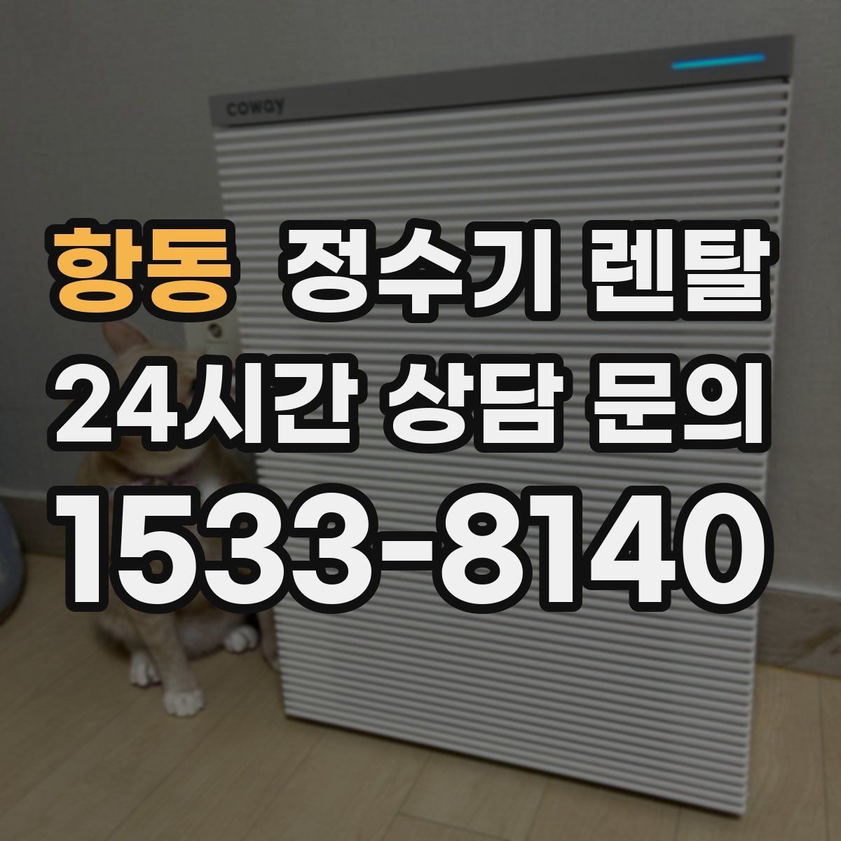 항동 정수기 렌탈 생수값 계산해 보면 답이 나오는 이유