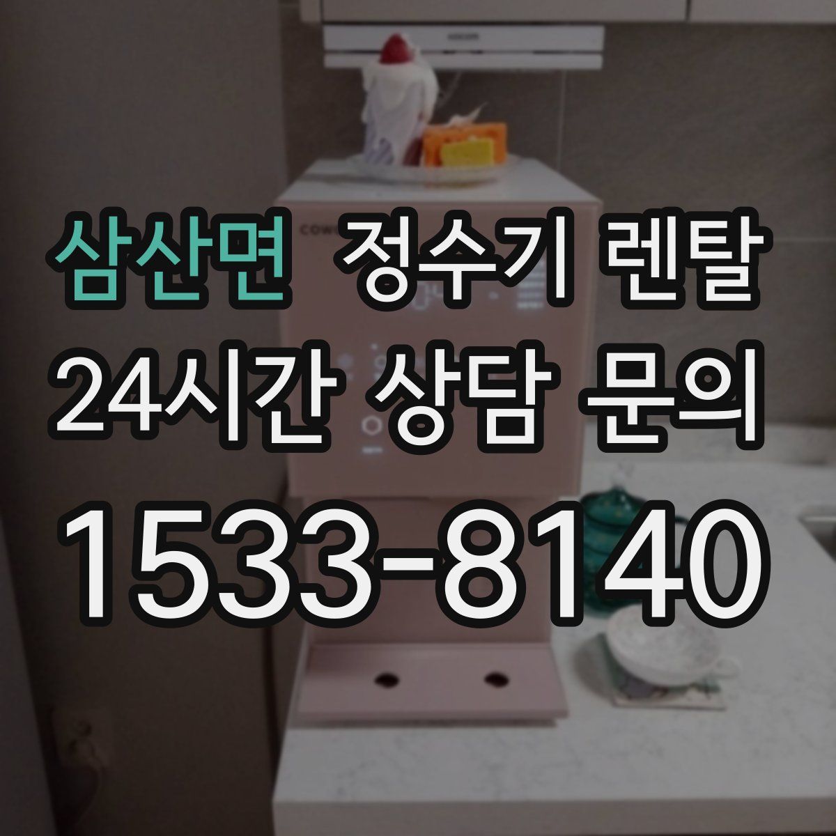 삼산면 정수기 렌탈