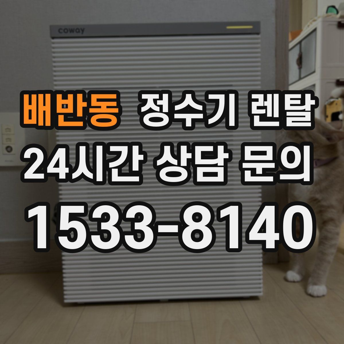 배반동 정수기 렌탈