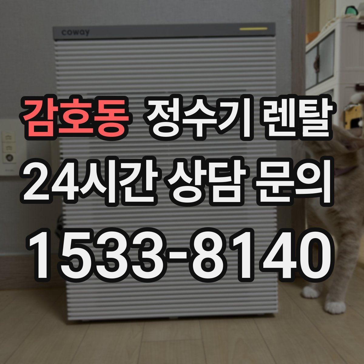 감호동 정수기 렌탈 냉수 온도가 약할 때 원인과 대처