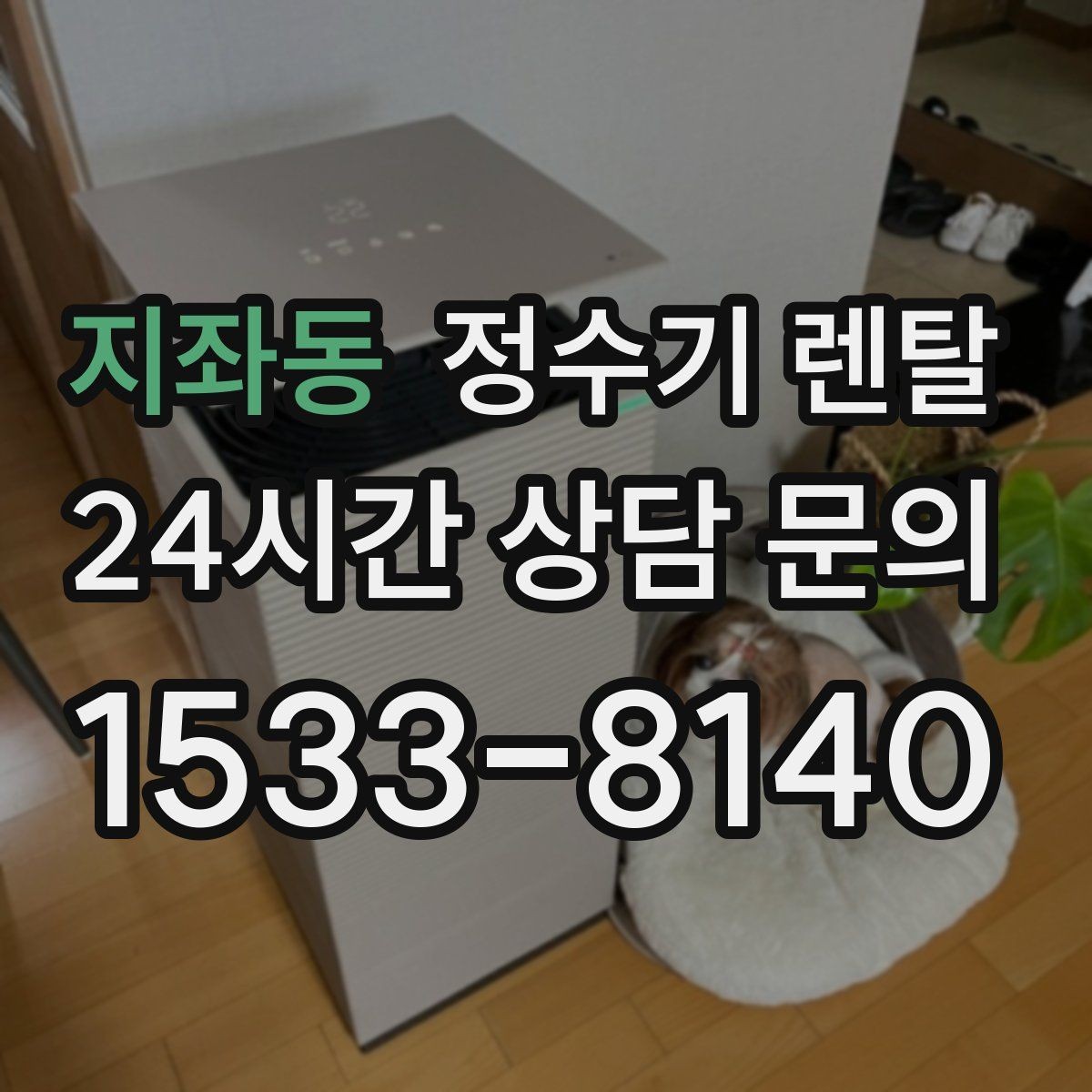 지좌동 정수기 렌탈 하부장 정리하면 설치가 쉬워지는 이유