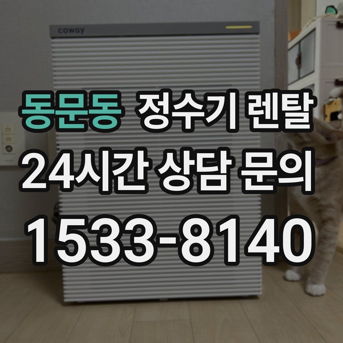 동문동 정수기 렌탈 필터 교체 알림이 필요한 이유