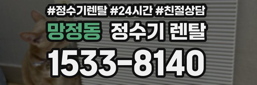 망정동 정수기 렌탈