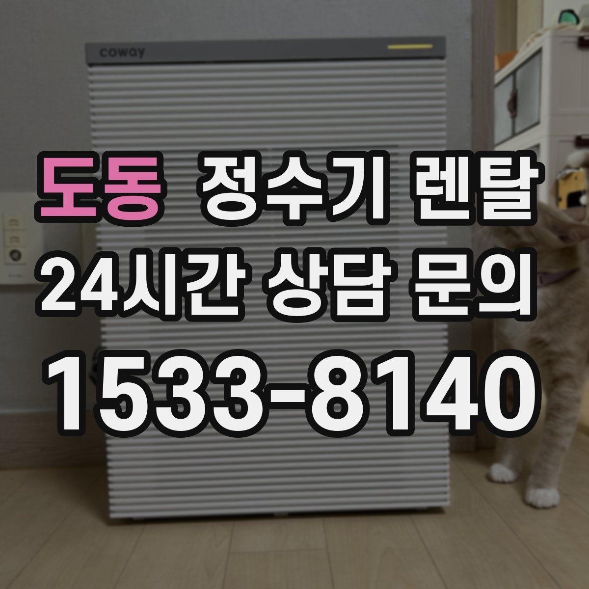 도동 정수기 렌탈 스테인리스 코크가 선호되는 이유