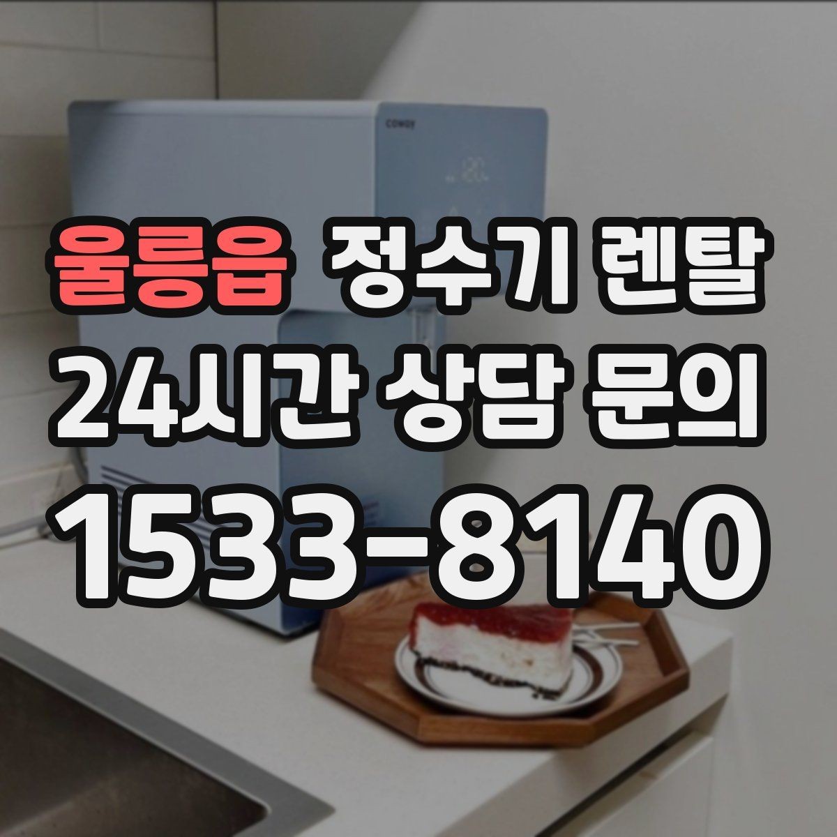 울릉읍 정수기 렌탈 플러싱(초기 물빼기)을 제대로 해야 하는 이유