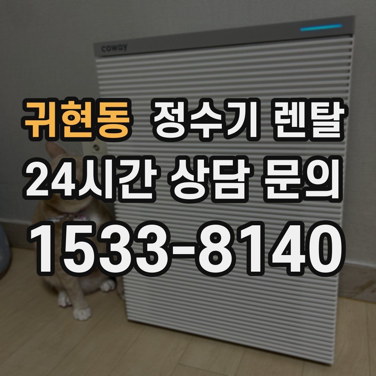 귀현동 정수기 렌탈 출수구 관리가 쉬운 제품이 만족도가 높은 이유
