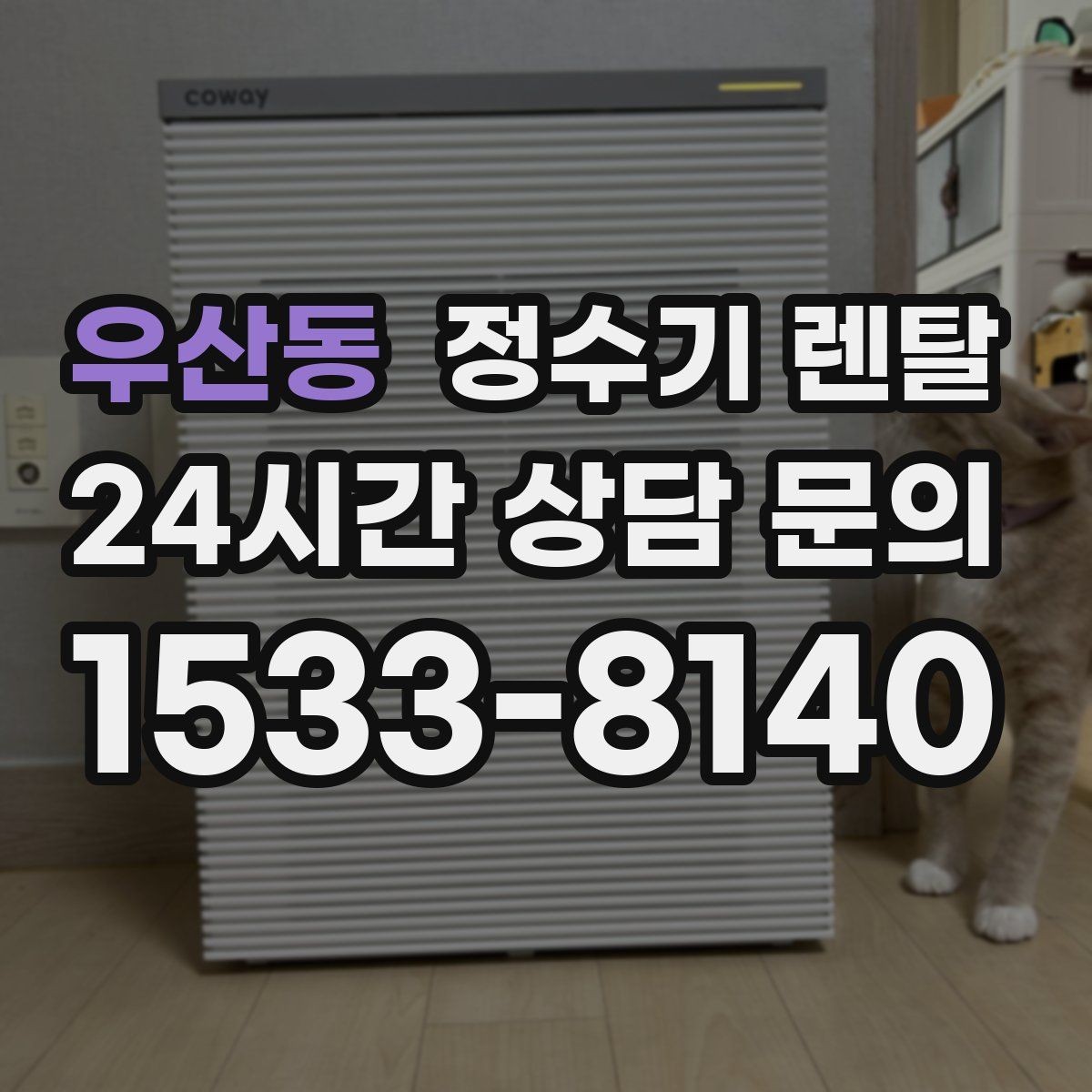 우산동 정수기 렌탈 인테리어와 위생 모두 잡는 선택법