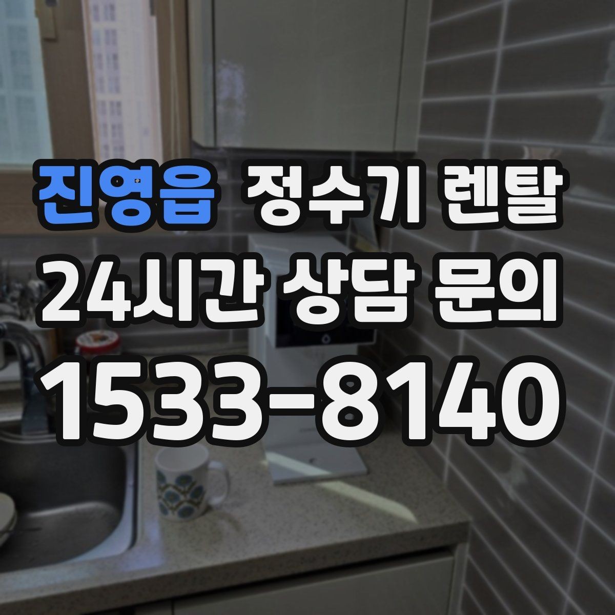 진영읍 정수기 렌탈 필터 위치(내장 외장)에 따라 달라지는 장단점