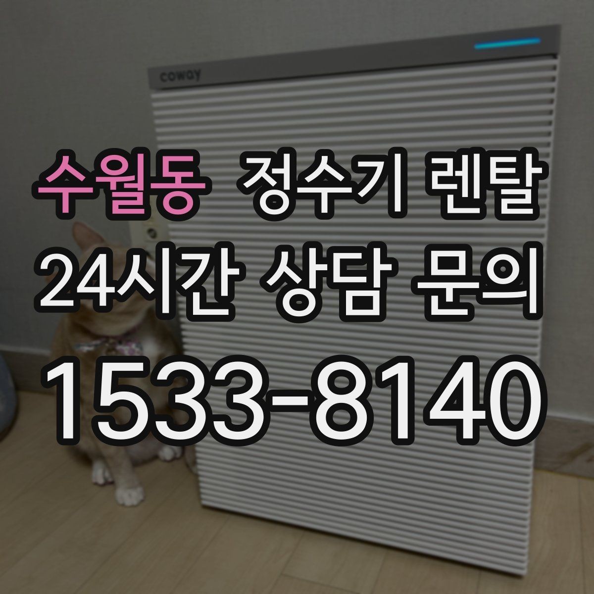 수월동 정수기 렌탈 설치 전 물밸브 위치를 알아두면 편한 이유