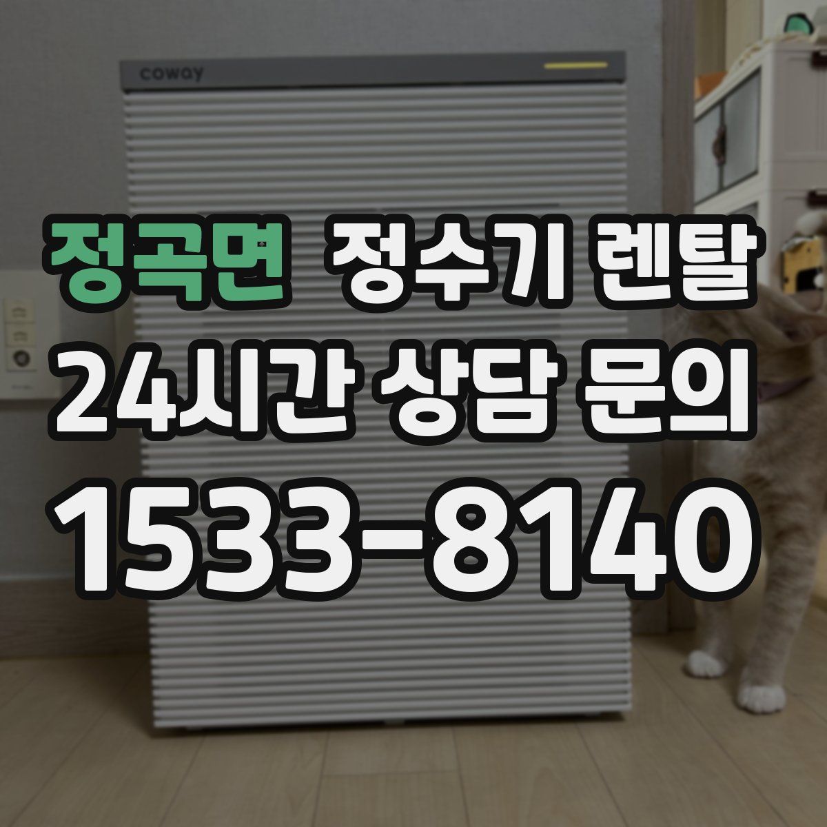 정곡면 정수기 렌탈