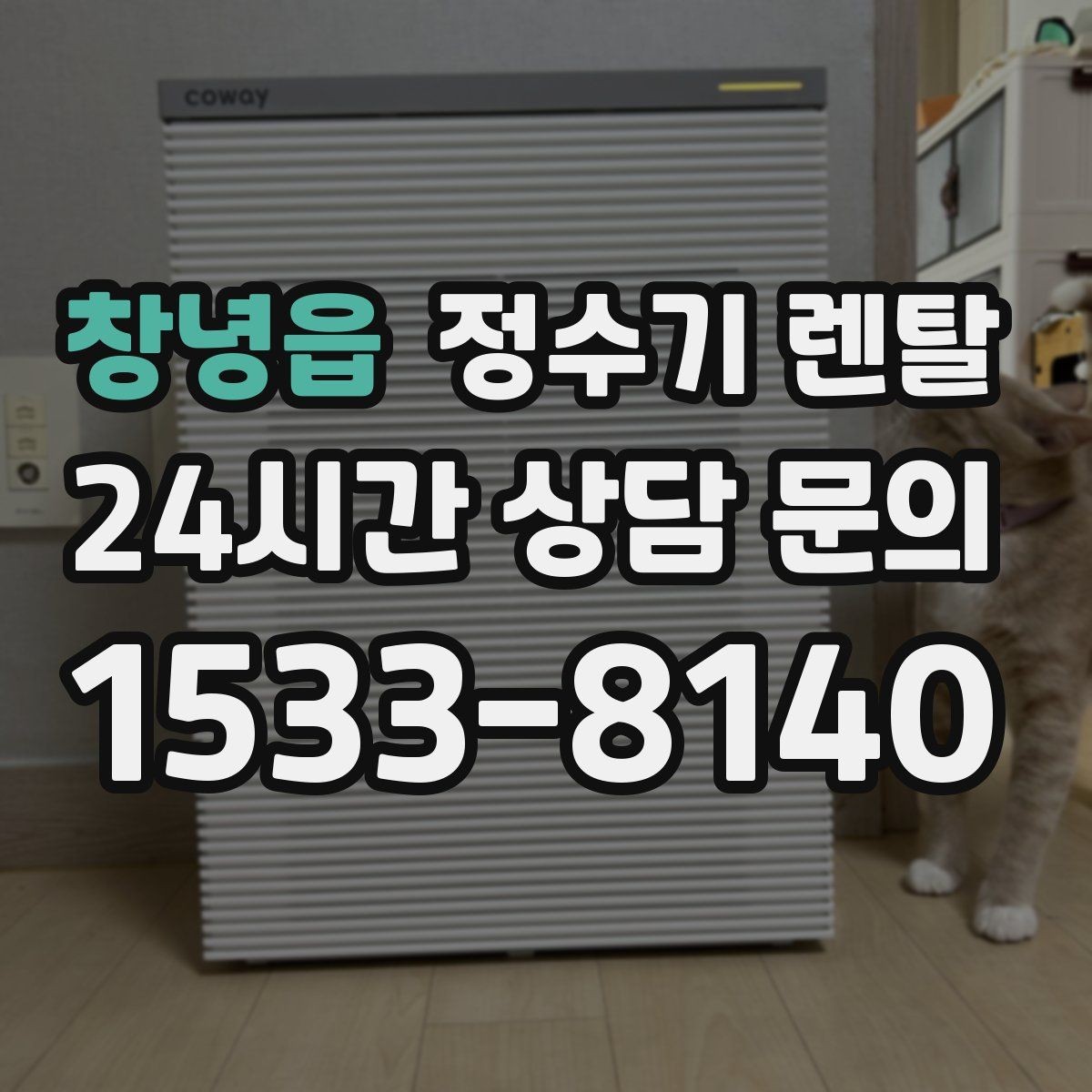 창녕읍 정수기 렌탈 텀블러 물병 채우기 편한 높이 고르기