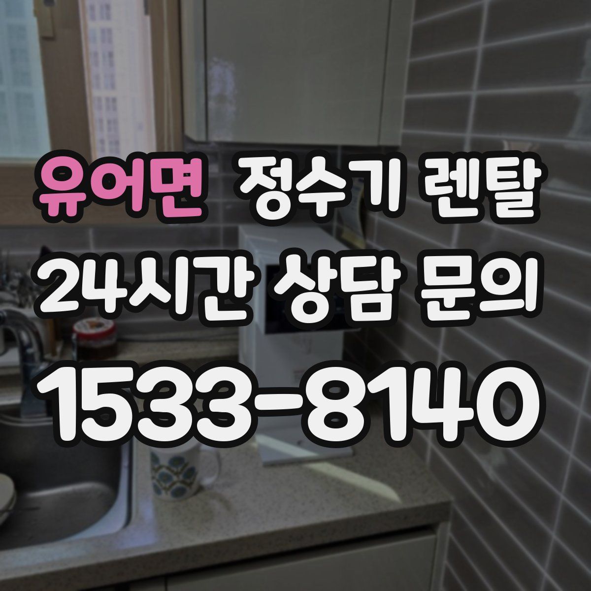 유어면 정수기 렌탈