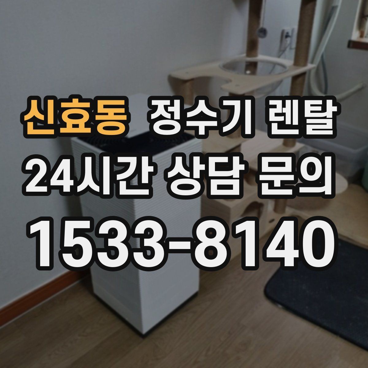 신효동 정수기 렌탈 사은품보다 관리 조건이 중요한 이유