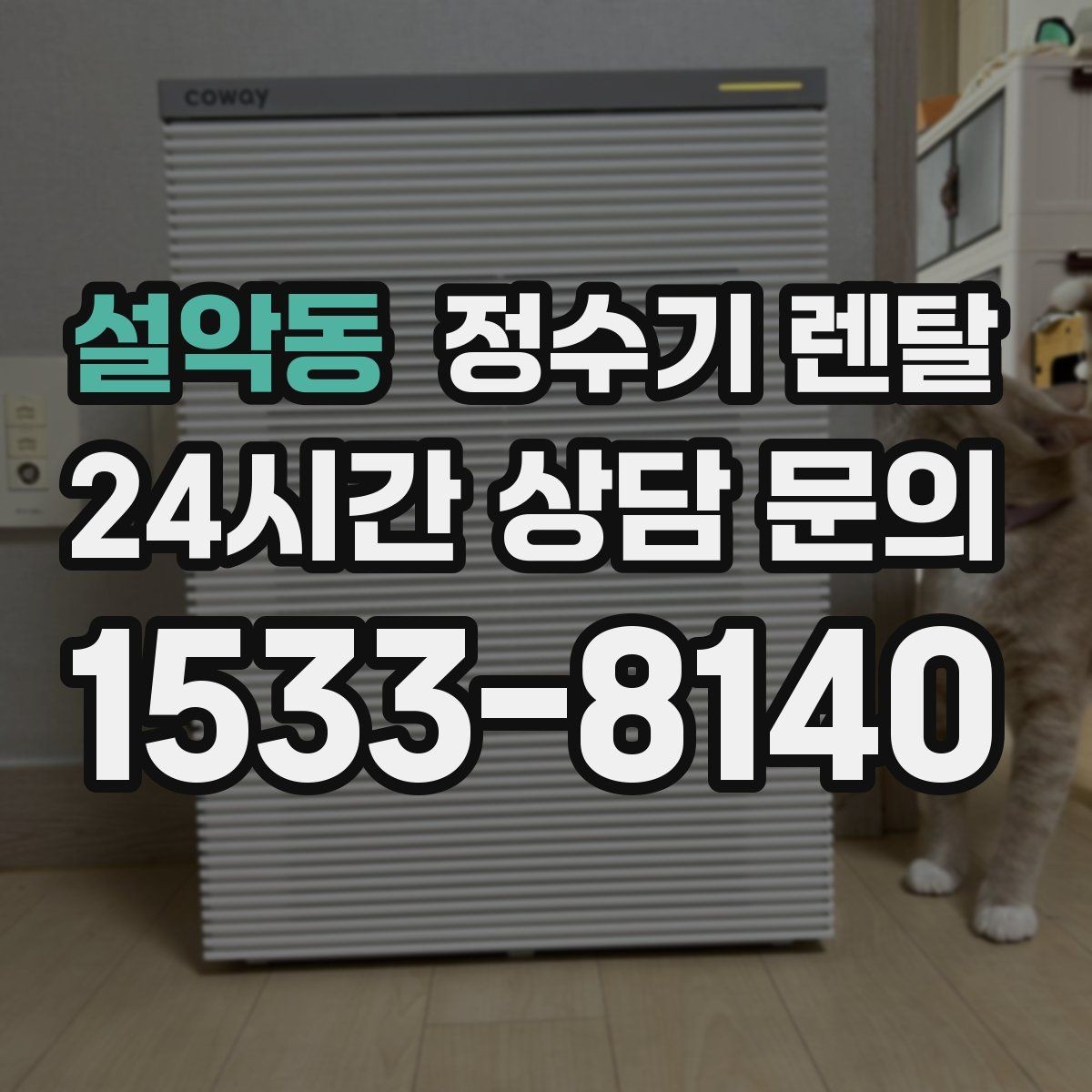 설악동 정수기 렌탈 위생 좋은 정수기 고르는 현실 체크리스트