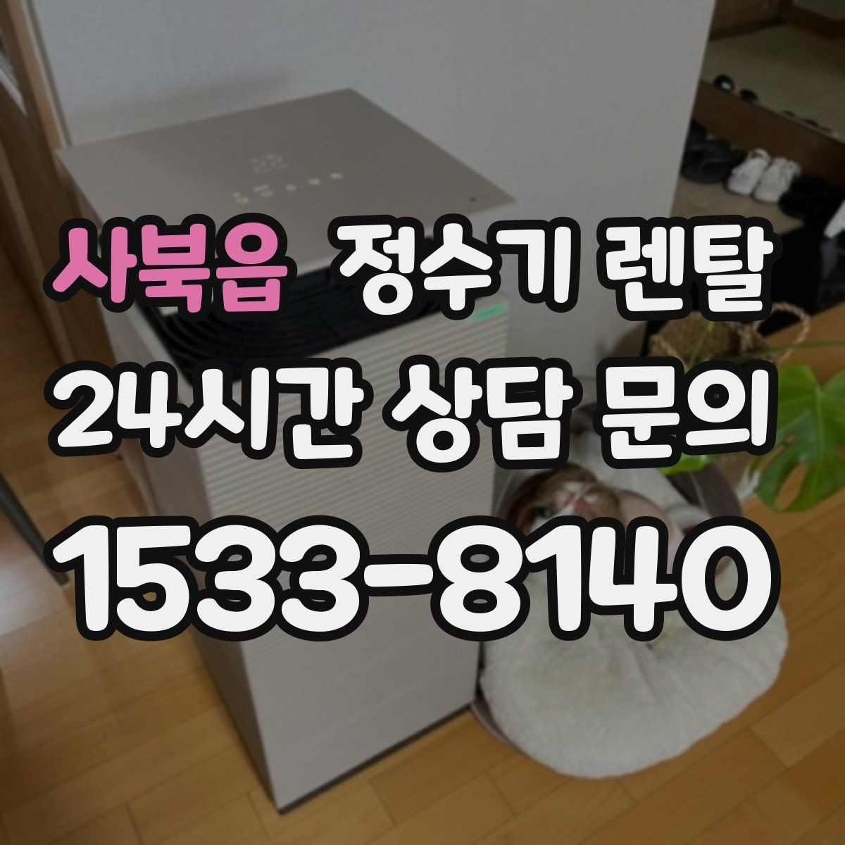 사북읍 정수기 렌탈 아이 어르신 있는 집 안전 기능 체크