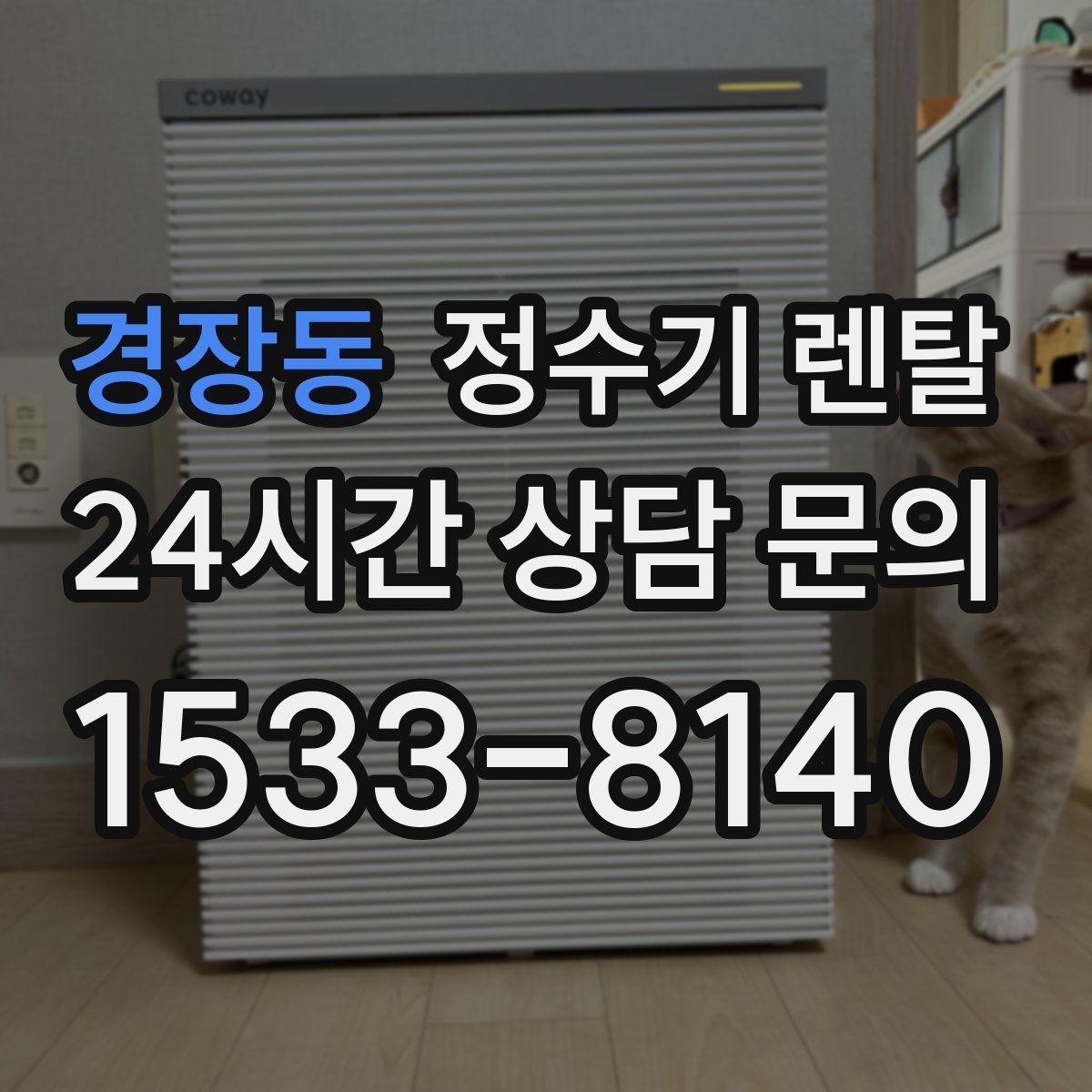 경장동 정수기 렌탈 필터 위치(내장 외장)에 따라 달라지는 장단점