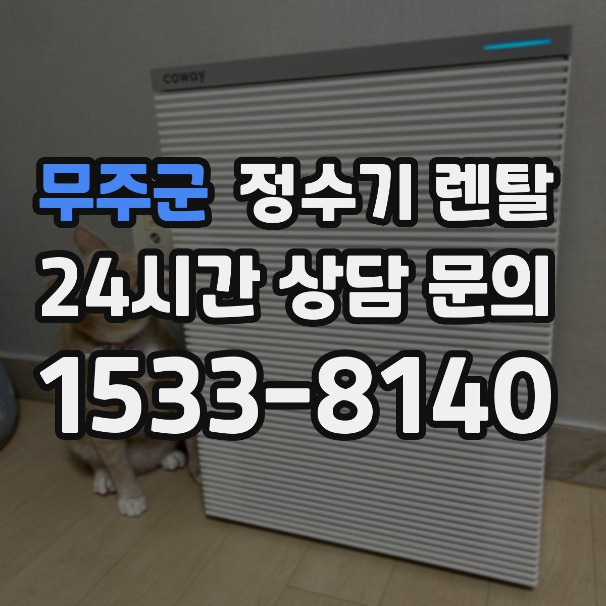 무주군 정수기 렌탈 플라스틱 냄새가 걱정될 때 선택 기준